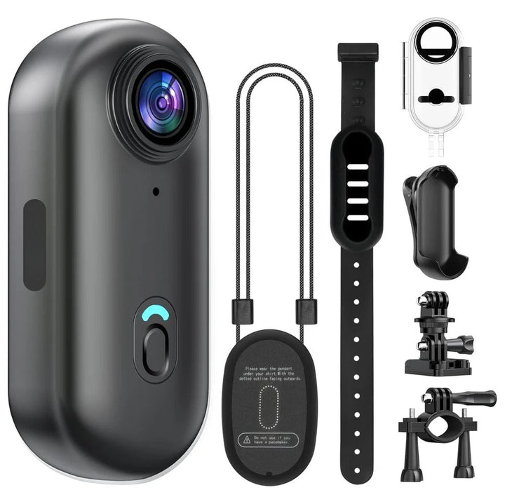 Wearable POV 4K Thumb Camera Waterproof Built-In 128GB Storage - Lenila