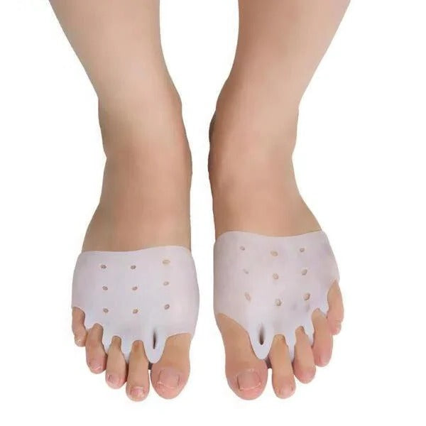 Gel Forefoot Pad with Toe Spreading Slots