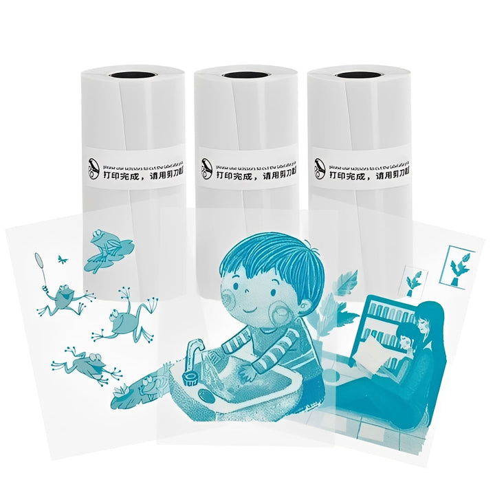 Portable Thermal Sticker Printer with Bluetooth for Photos and Memos