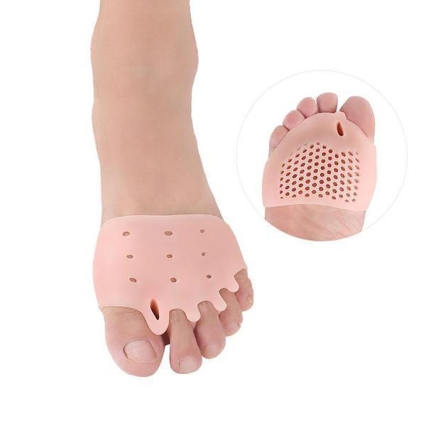 Gel Forefoot Pad with Toe Spreading Slots