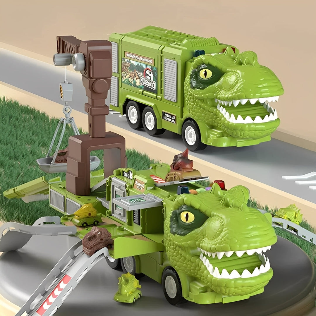 Kids Dinosaur and Truck 2-in-1 Convertible Toy