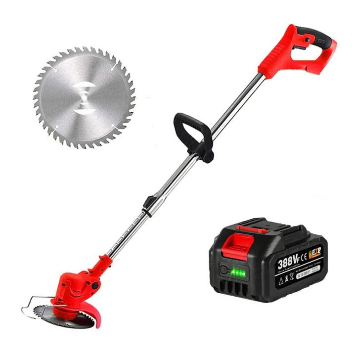 Electric Cordless Grass Trimmer Battery Operated Powerful