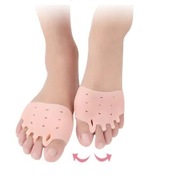 Gel Forefoot Pad with Toe Spreading Slots