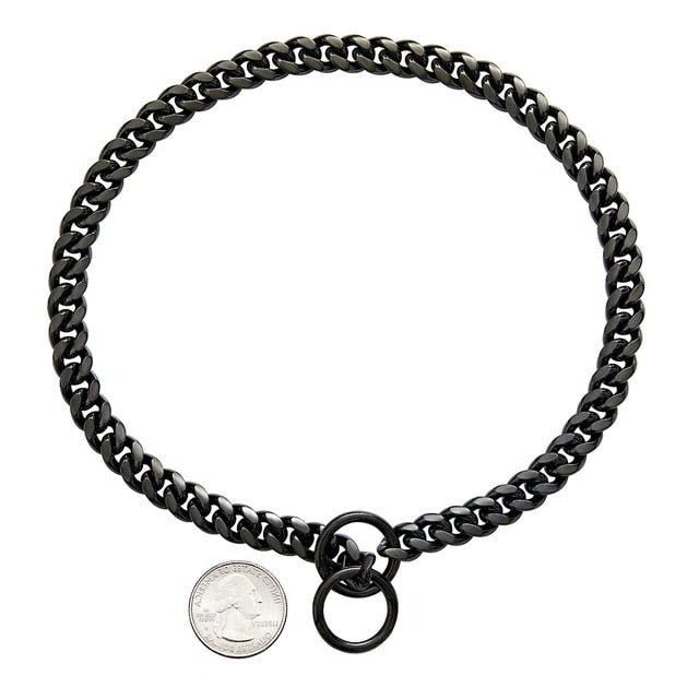 Adjustable Stainless Steel Dog Collar Chain