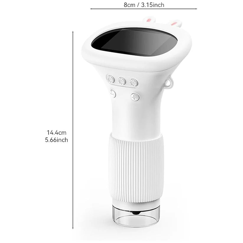 Kids Handheld Science Microscope with 1000X Zoom Portable Design