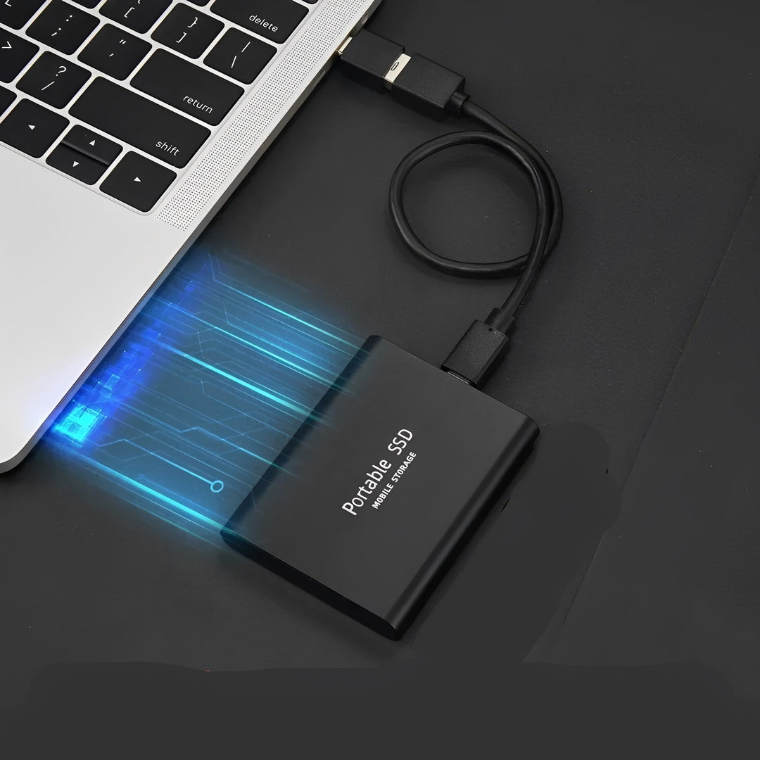 Portable SSD Drive High-Speed Data Transfer Compact Design - Lenila