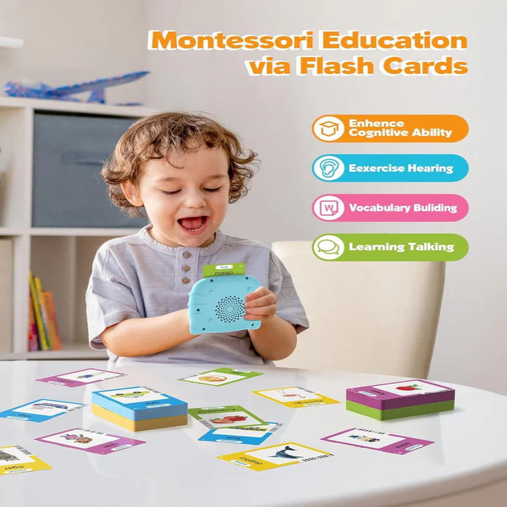 Kids Interactive Talking Flash Cards Educational Learning Tool