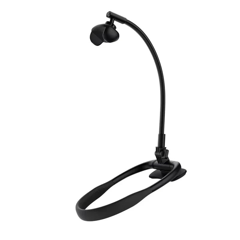 Wearable Phone Holder Flexible Arm Adjustable Rotation