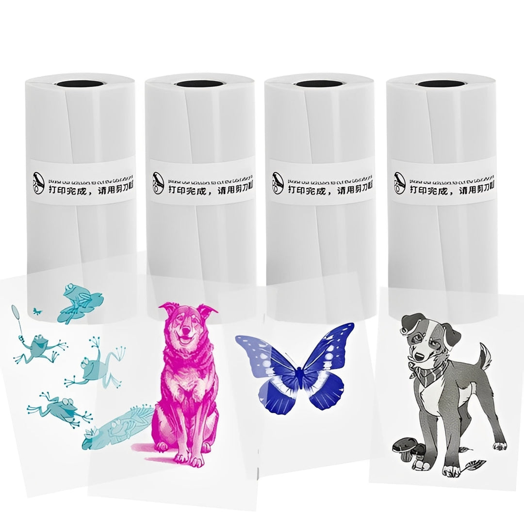 Portable Thermal Sticker Printer with Bluetooth for Photos and Memos