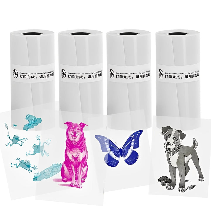 Portable Thermal Sticker Printer with Bluetooth for Photos and Memos
