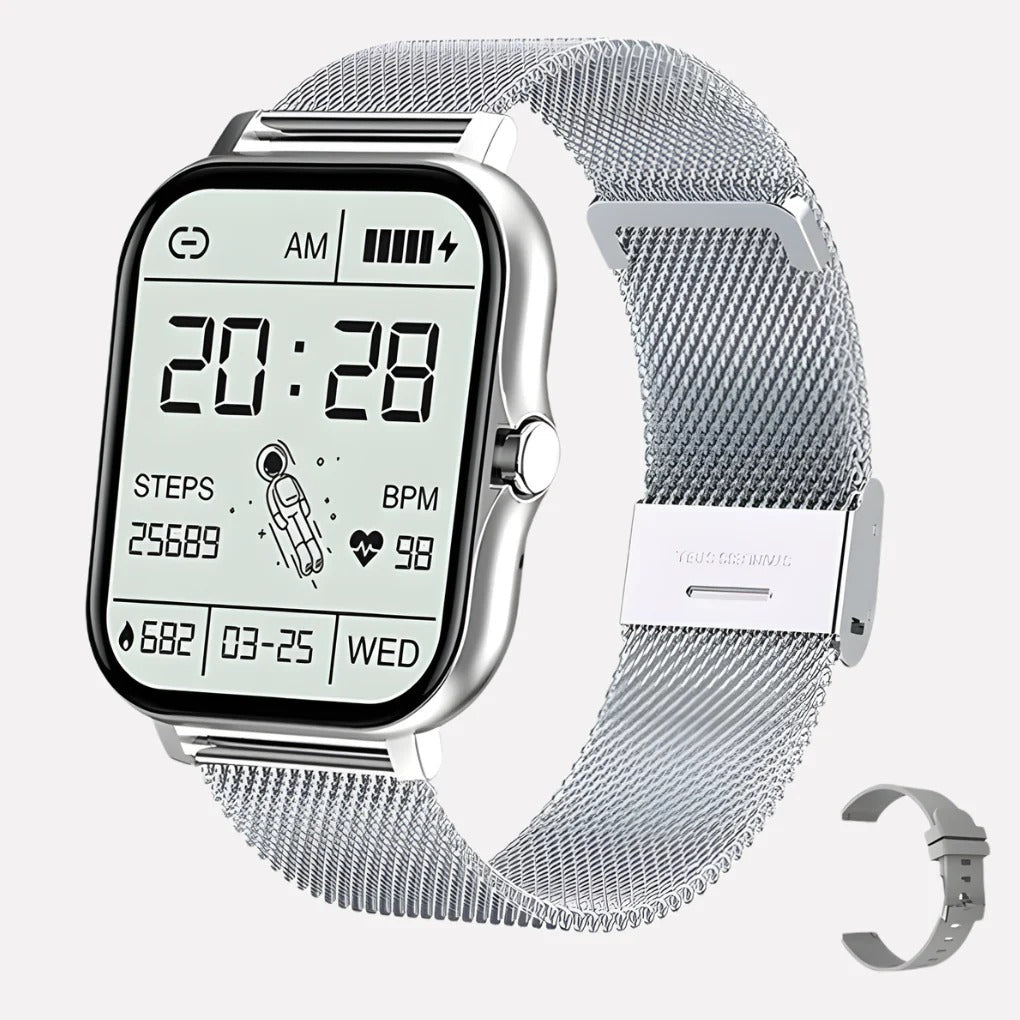 Smartwatch with Built-In GPS and Automatic Fall Detection