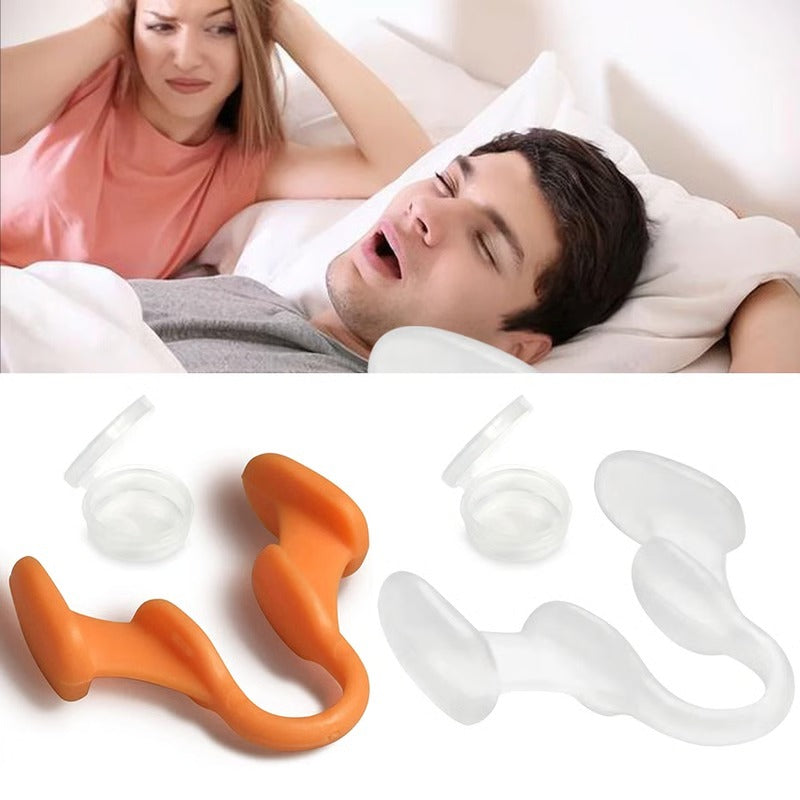 Nose Breathing Aid Clip Silicone Dilator for Snore Reduction
