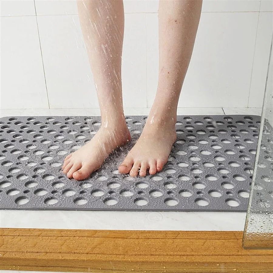 Non-Slip Shower Mat with Textured Surface Bathroom Safety