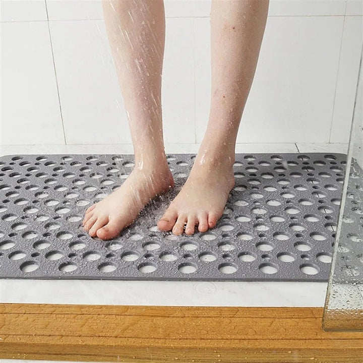 Non-Slip Shower Mat with Textured Surface Bathroom Safety