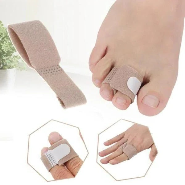 Silicone Hammer Toe Wrap with Dual-Loop Knuckle Guard