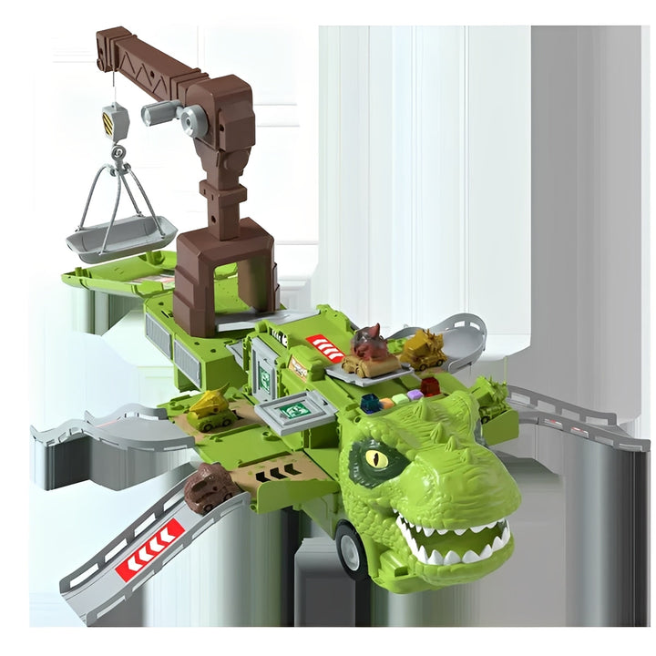 Kids Dinosaur and Truck 2-in-1 Convertible Toy
