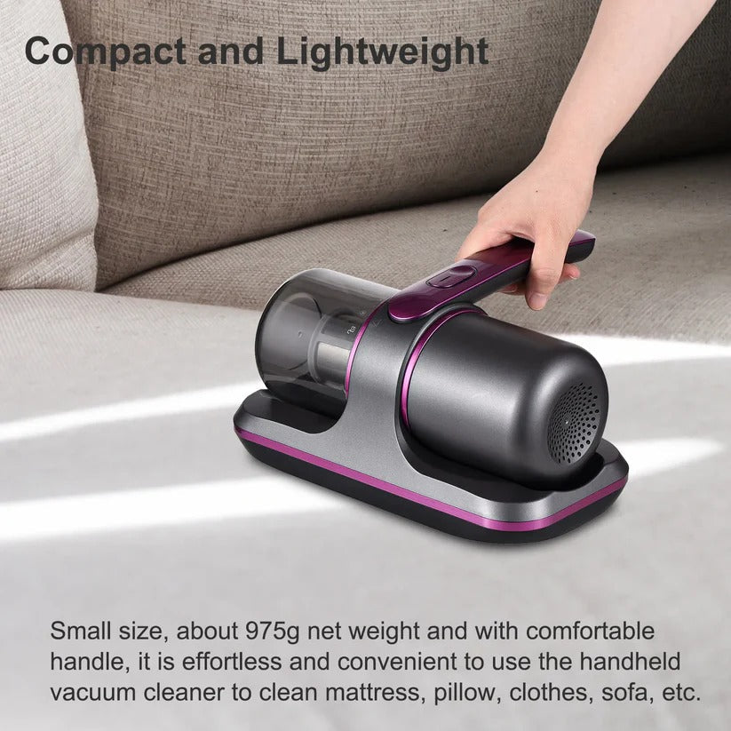 Handheld UV Vacuum Cleaner Strong Suction Deep Mattress Cleaning