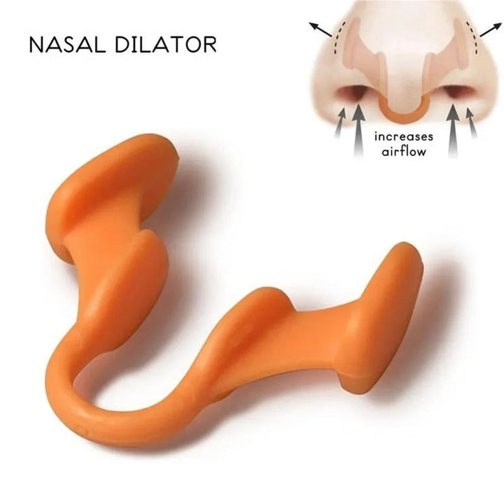 Nose Breathing Aid Clip Silicone Dilator for Snore Reduction