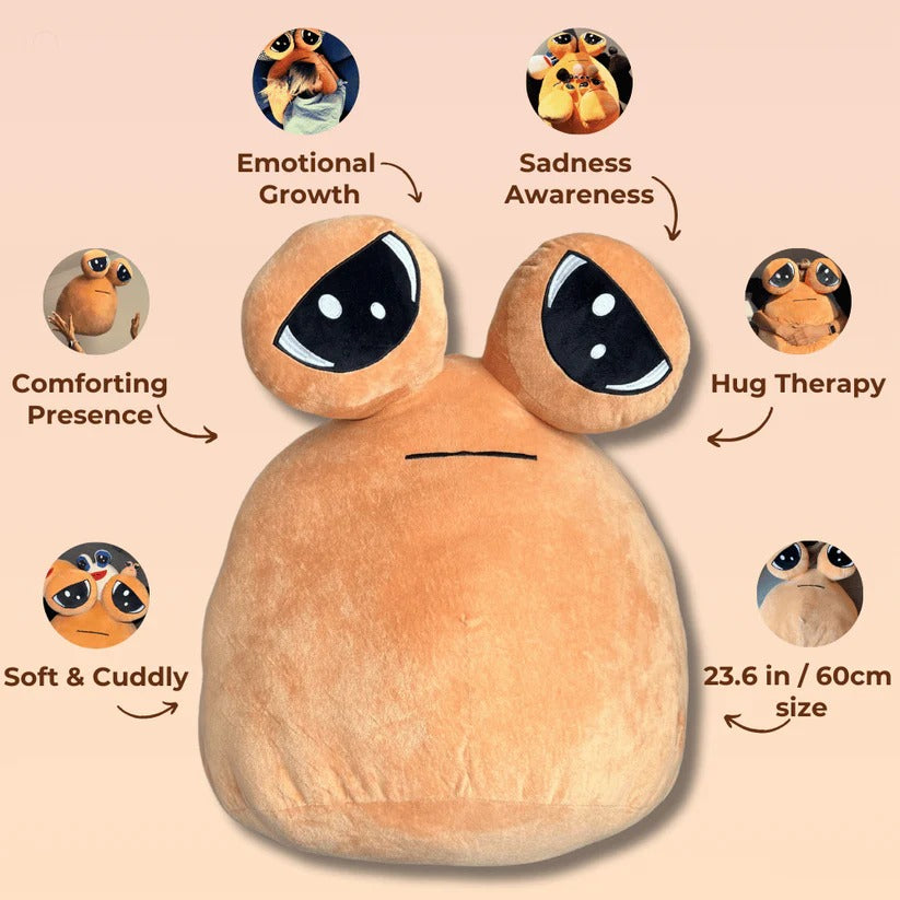 Plush Decorative Cushion Pillow Soft Comfortable