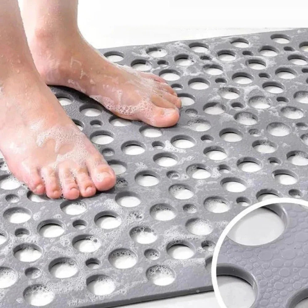 Non-Slip Shower Mat with Textured Surface Bathroom Safety