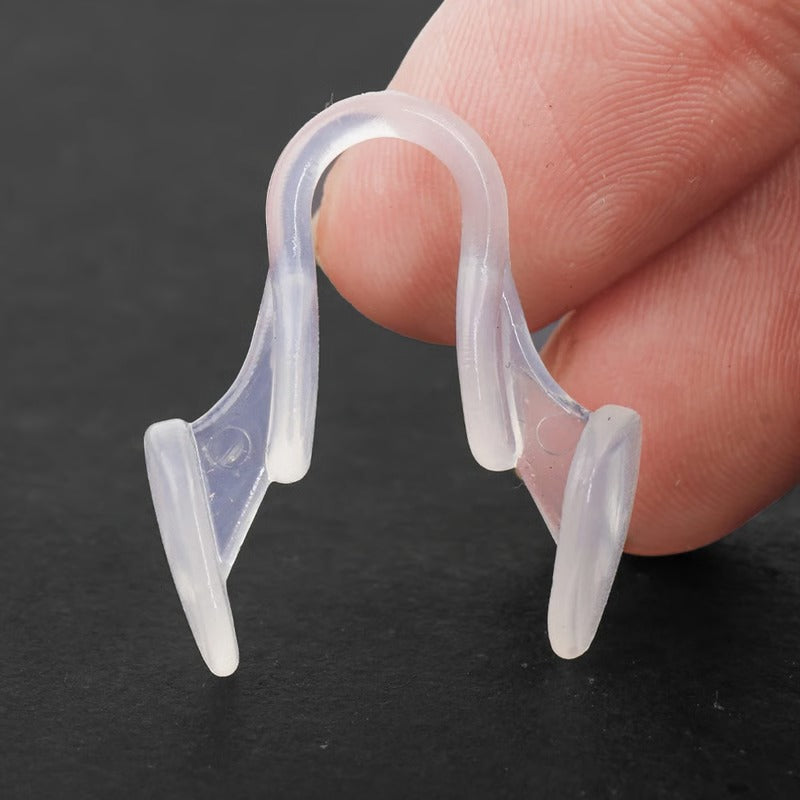 Nose Breathing Aid Clip Silicone Dilator for Snore Reduction