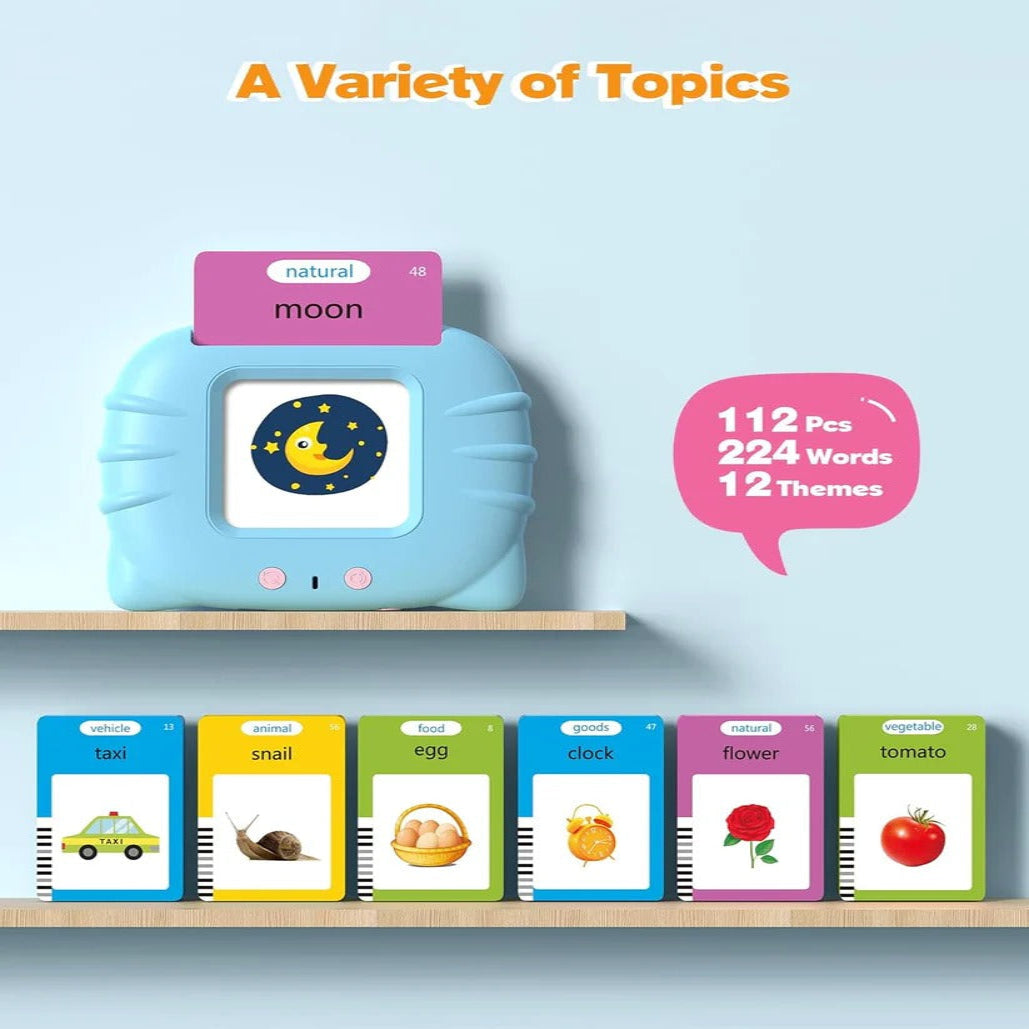 Kids Interactive Talking Flash Cards Educational Learning Tool