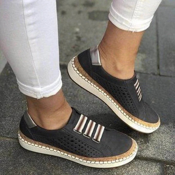 Womens Sneaker Breathable Flat Bottom Bunion Corrector - Lenila