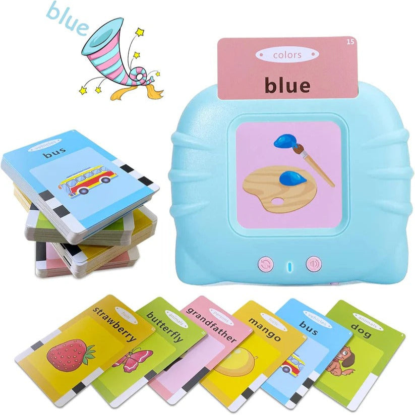 Kids Interactive Talking Flash Cards Educational Learning Tool - Lenila