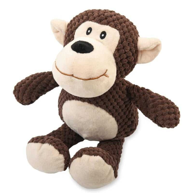 Dog Toy Durable Squeaky Octopus with Crinkle Texture