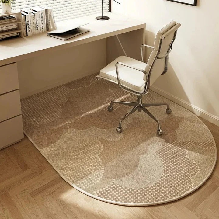Floor Chair Mat Carpeted Cleated Underside High Impact Strength