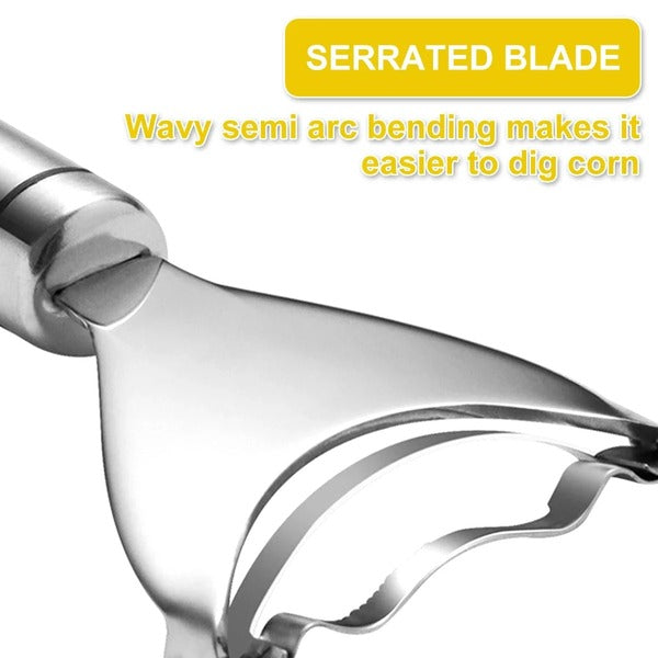 Corn Stripper Stainless Steel with Ergonomic Handle