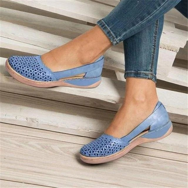 Womens Flats Soft Stretch Comfortable Fit