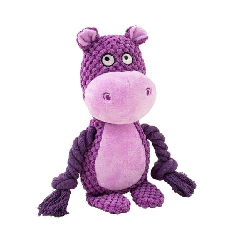 Dog Toy Durable Squeaky Octopus with Crinkle Texture