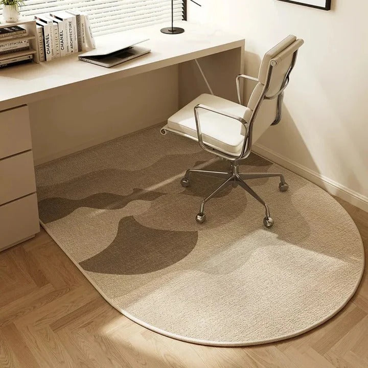 Floor Chair Mat Carpeted Cleated Underside High Impact Strength