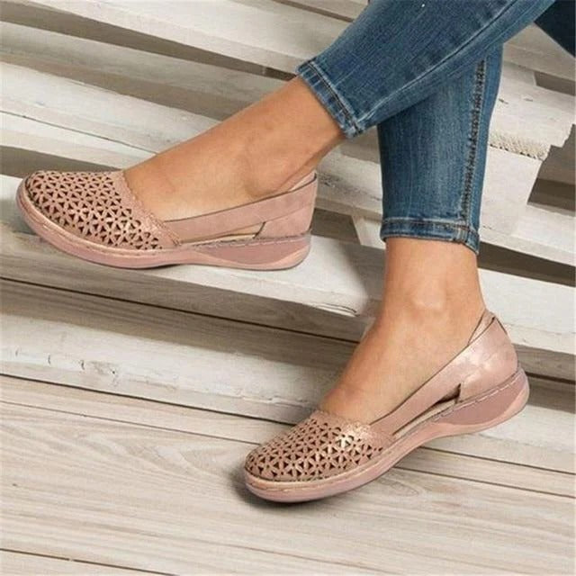 Womens Flats Soft Stretch Comfortable Fit