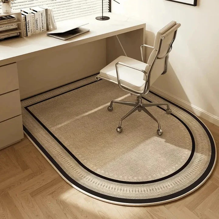 Floor Chair Mat Carpeted Cleated Underside High Impact Strength