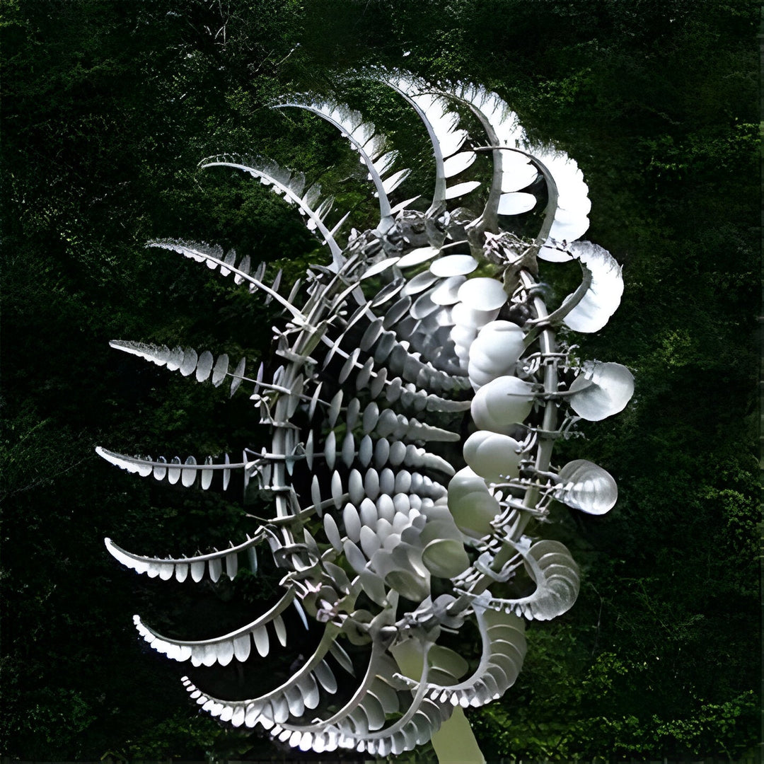 Metal Wind Spinner Kinetic Anti-Rust Durable Outdoor Decoration - Lenila