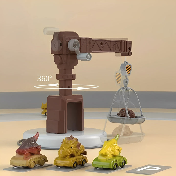 Kids Dinosaur and Truck 2-in-1 Convertible Toy