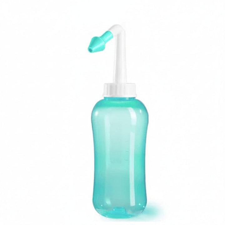 Nasal Irrigation Bottle Pressurized Flow for Daily Nasal Rinse