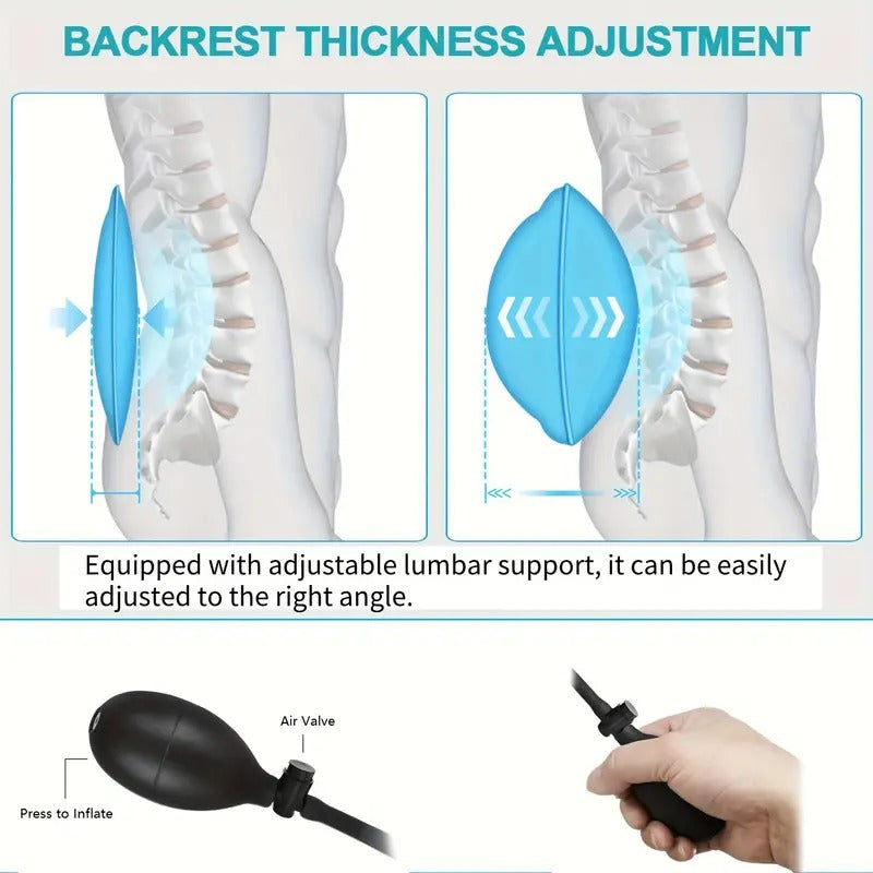 Heated Back Massager Full Coverage Design