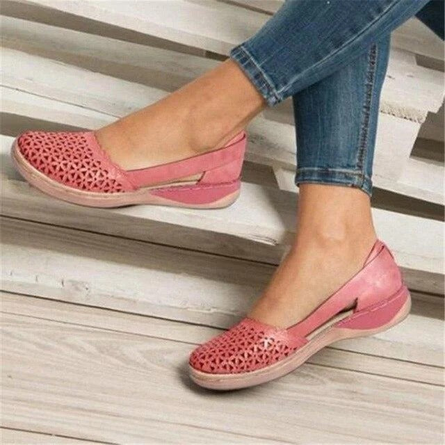 Womens Flats Soft Stretch Comfortable Fit