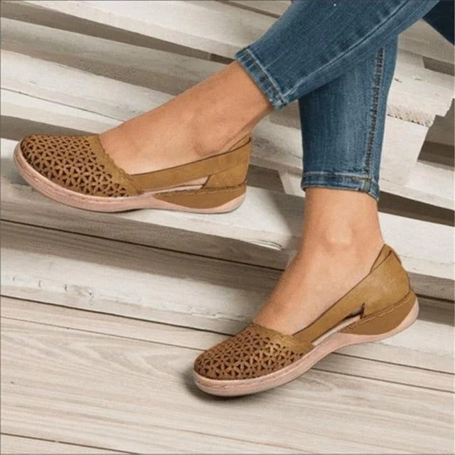 Womens Flats Soft Stretch Comfortable Fit