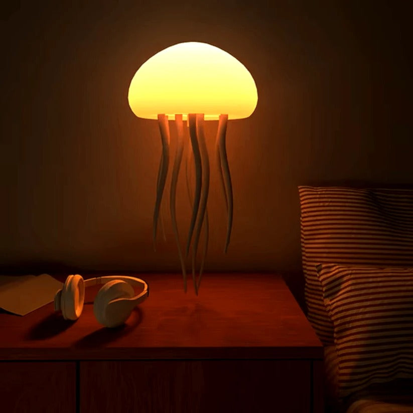 LED Jellyfish Lamp with Voice Control and RGB Color Changing - Lenila