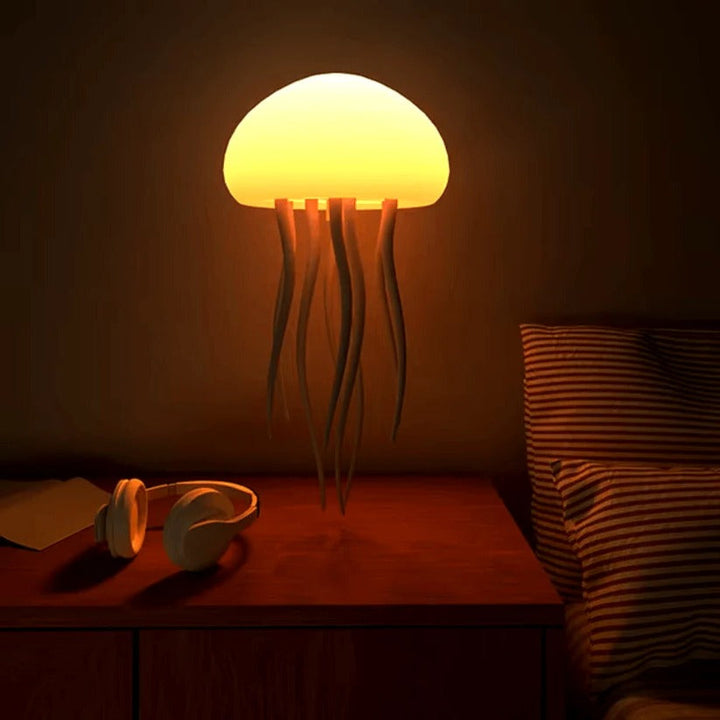 LED Jellyfish Lamp with Voice Control and RGB Color Changing - Lenila
