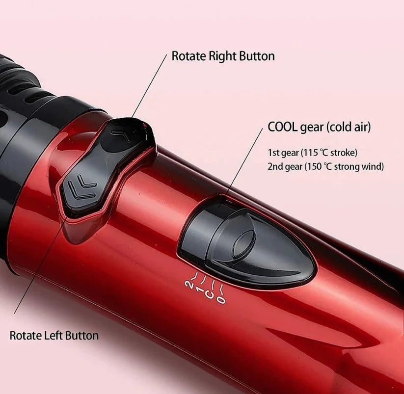 Rotating Air Hair Brush Volumizing Styling Tool
