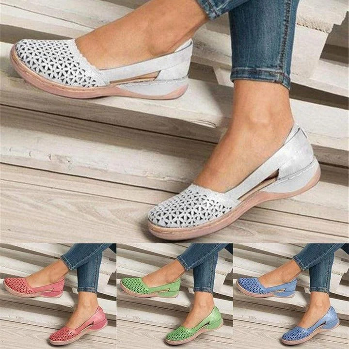 Womens Flats Soft Stretch Comfortable Fit