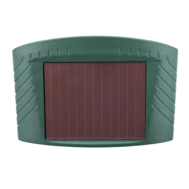 Solar Powered Ultrasonic Deer Repeller Outdoor Weatherproof