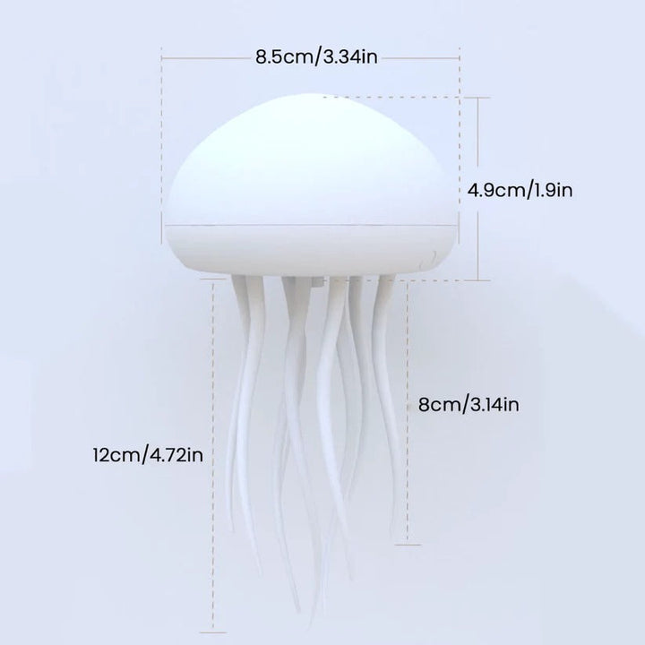 LED Jellyfish Lamp with Voice Control and RGB Color Changing