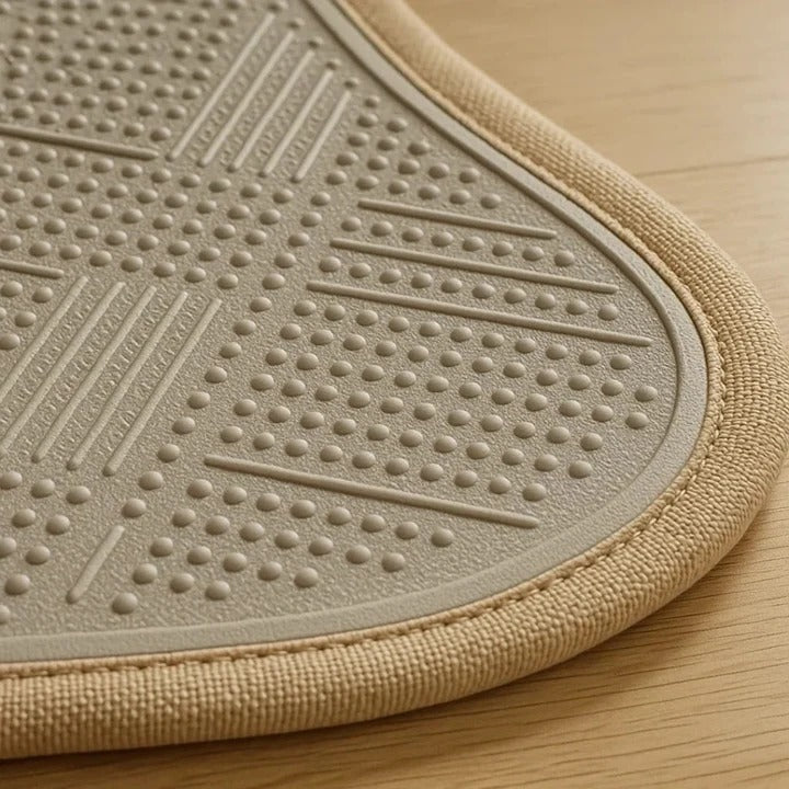 Floor Chair Mat Carpeted Cleated Underside High Impact Strength