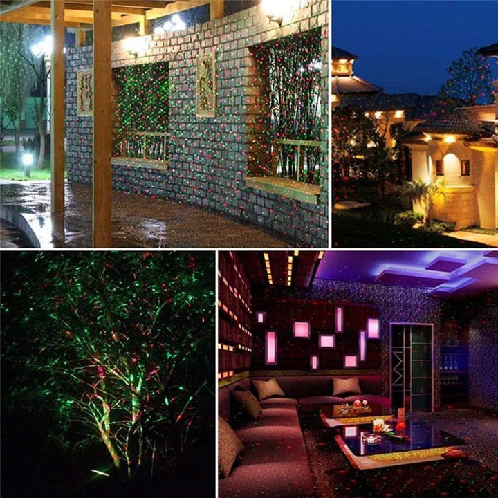 Outdoor Laser Projector Weatherproof Portable Design